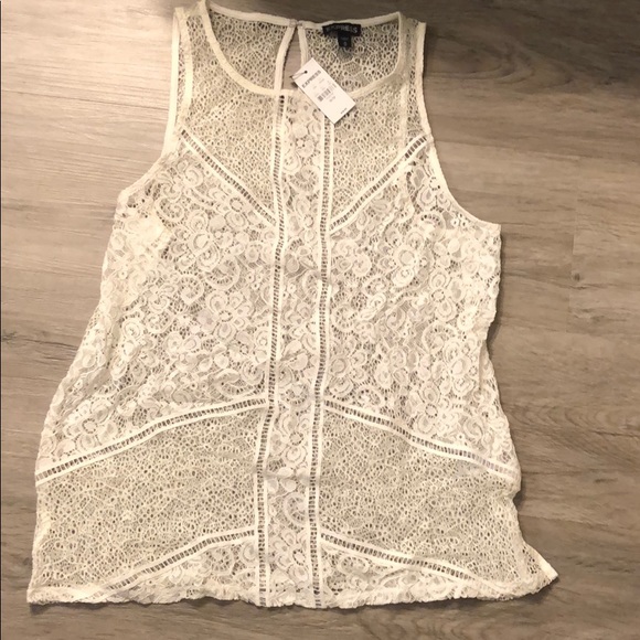 Express Tops - NWT White blouse